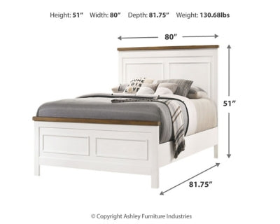 Westconi King Panel Bed