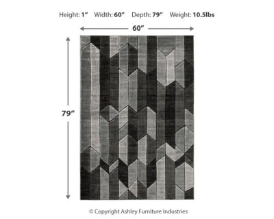 Chayse 5' x 6'7" Rug(A)