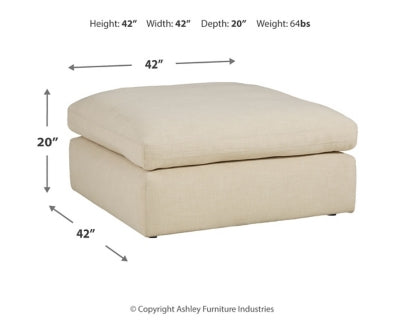 Elyza Oversized Accent Ottoman