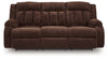 Greely Bend Power Reclining Sofa with Drop Down Table