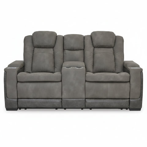 Next-Gen DuraPella Power Reclining Loveseat with Console