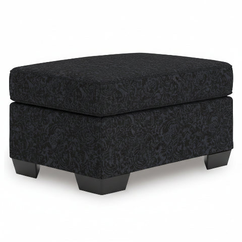 Jasmine Peaks Ottoman