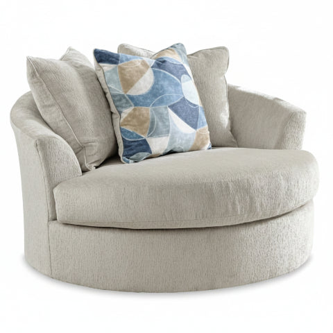 Maxon Place Oversized Swivel Accent Chair