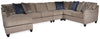 Huntsworth 5-Piece Sectional with Chaise
