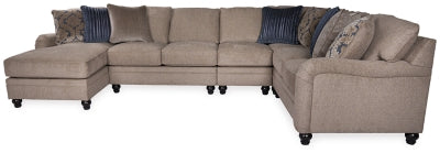 Huntsworth 5-Piece Sectional with Chaise