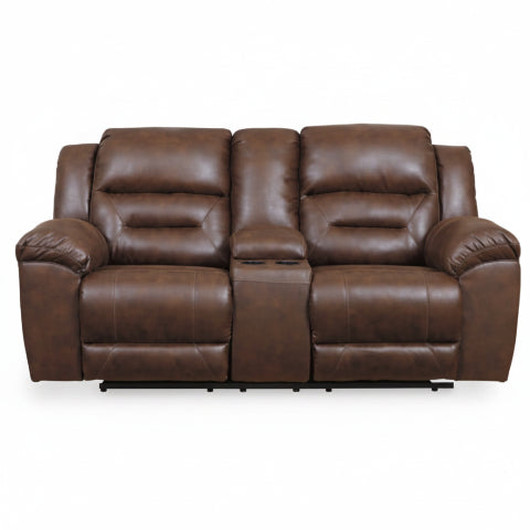 Stoneland Reclining Loveseat with Console