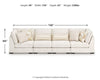 Donelson Creek 4-Piece Sectional