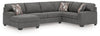 Newellen 3-Piece Sectional with Chaise