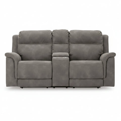 Next-Gen DuraPella Power Reclining Loveseat with Console