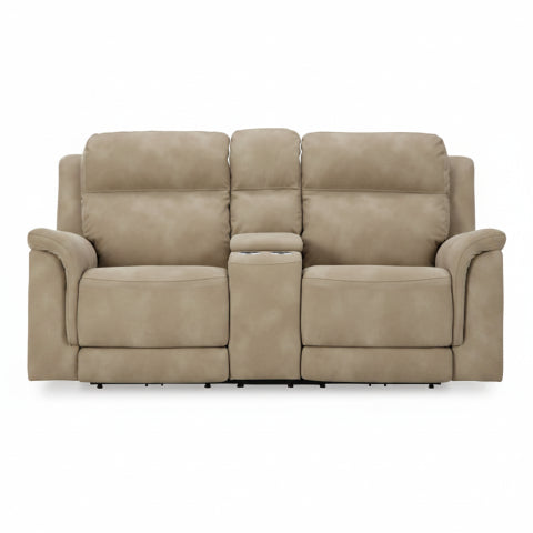 Next-Gen DuraPella Power Reclining Loveseat with Console