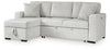 Poppleton 2-Piece Sectional with Pop Up Sleeper and Chaise