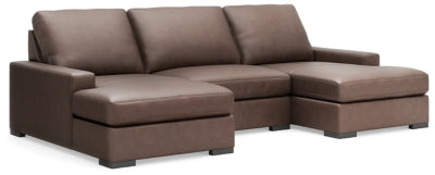 Calden 3-Piece Sectional with Double Chaise