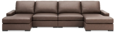 Calden 4-Piece Sectional with Double Chaise