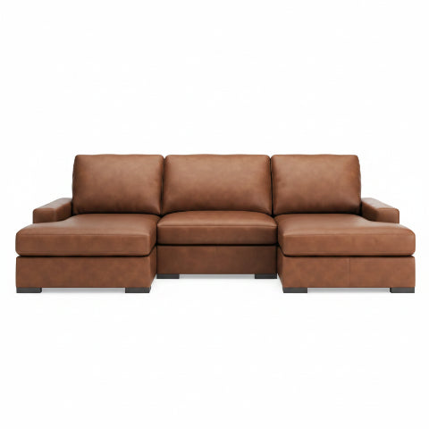 Calden 3-Piece Sectional with Double Chaise