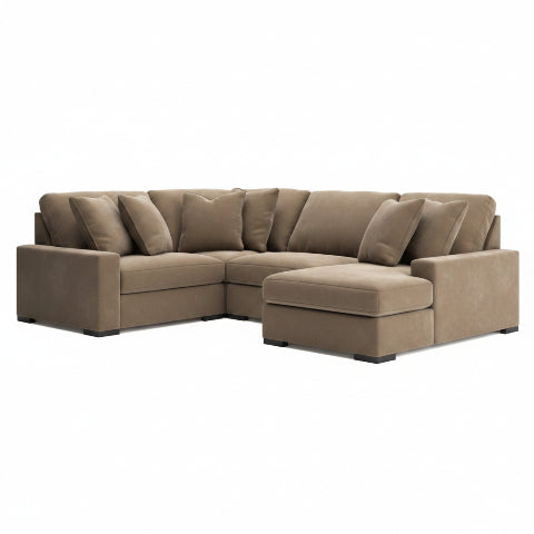 Calden 4-Piece Sectional with Chaise