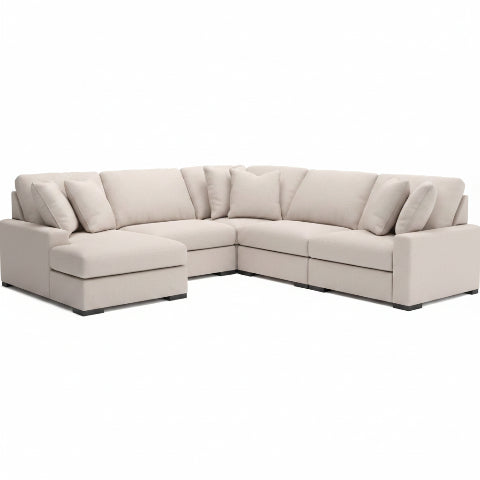 Calden 5-Piece Sectional with Chaise
