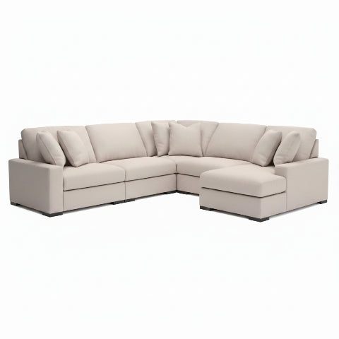 Calden 5-Piece Sectional with Chaise