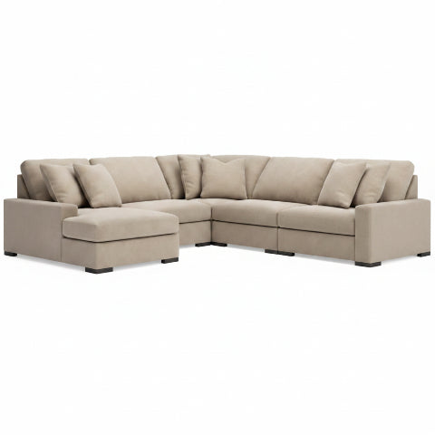 Calden 5-Piece Sectional with Chaise