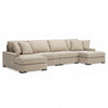 Calden 4-Piece Sectional with Double Chaise