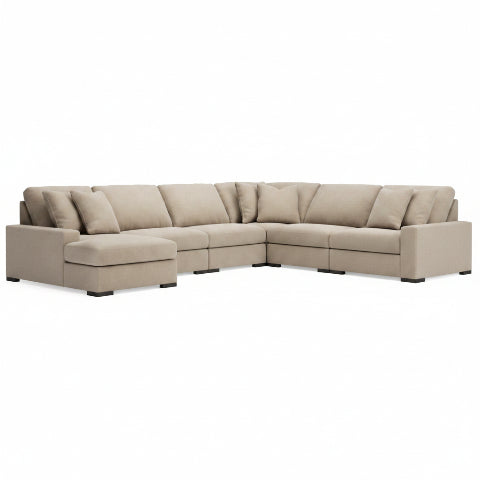 Calden 6-Piece Sectional with Chaise