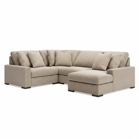 Calden 4-Piece Sectional with Chaise