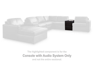 ModMax II 3-Piece Sectional Loveseat with Audio Console