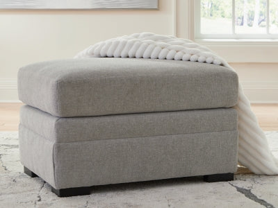 Ivory Brook Ottoman