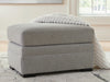 Ivory Brook Ottoman