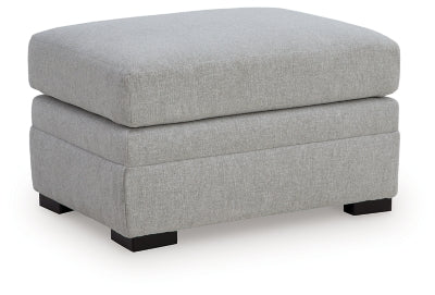 Ivory Brook Ottoman