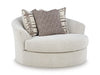 Barrelton Oversized Swivel Accent Chair