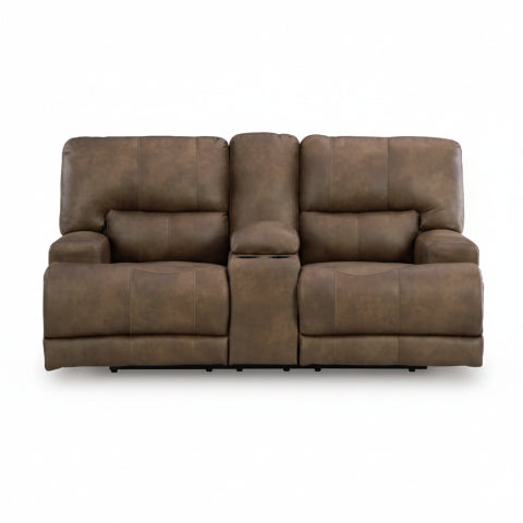 Time-Piece Power Reclining Loveseat with Console