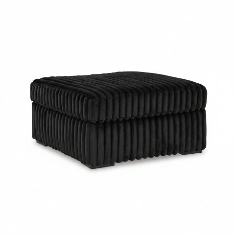 Midnight-Madness Oversized Accent Ottoman