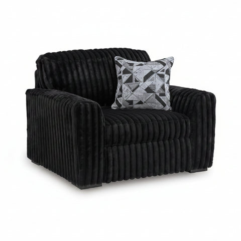 Midnight-Madness Oversized Chair