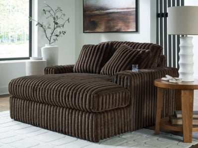 Midnight-Madness Oversized Chaise