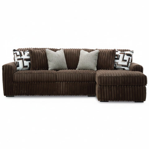 Midnight-Madness 2-Piece Sectional Sofa with Chaise