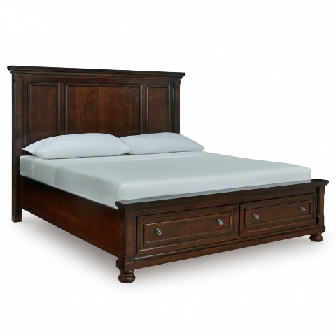 Porter King Panel Storage Bed