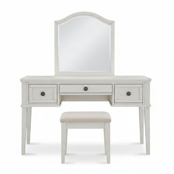 Robbinsdale Mirrored Vanity with Bench