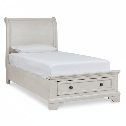 Robbinsdale Twin Sleigh Storage Bed