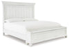 Kanwyn King Panel Bed with Storage Bench