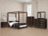 Breckington Queen Upholstered Canopy Bed