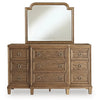 Jorlaina Dresser and Mirror