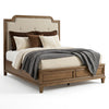 Jorlaina Queen Upholstered Panel Bed