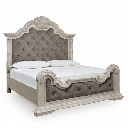 Andonhall Queen Upholstered Panel Bed