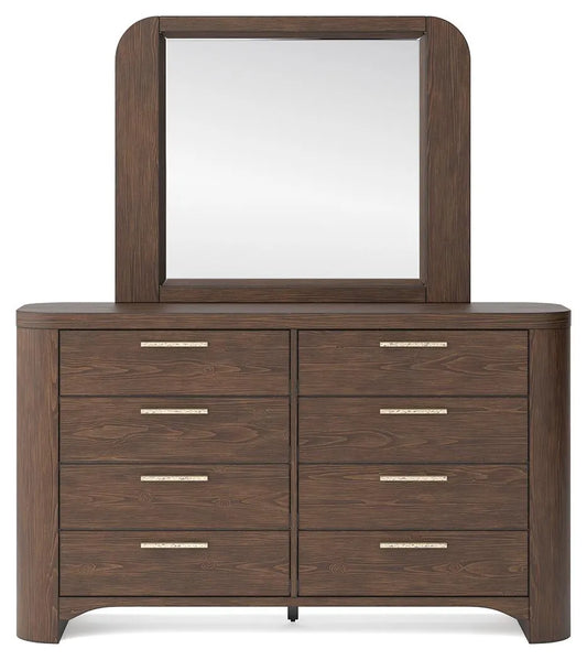 Neo Dresser and Mirror