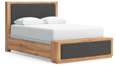 Bracken Queen Upholstered Panel Bed