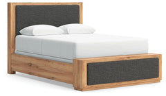Bracken Queen Upholstered Panel Bed