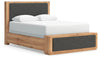Bracken Queen Upholstered Panel Bed
