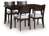 Dantenton Dining Table and 4 Chairs