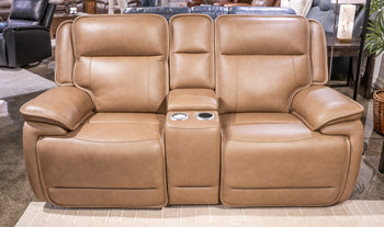 Malcesine Power Reclining Loveseat with Console