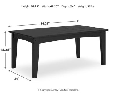 Hyland wave Outdoor Coffee Table